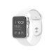 Apple Watch 38mm Silver Aluminum Case with White Sport Band Mj2t2