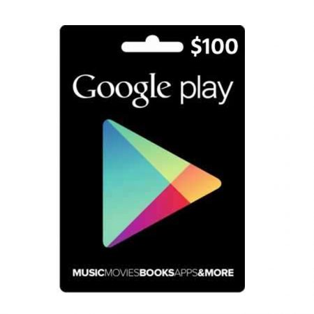 Google Play Gift Card $100