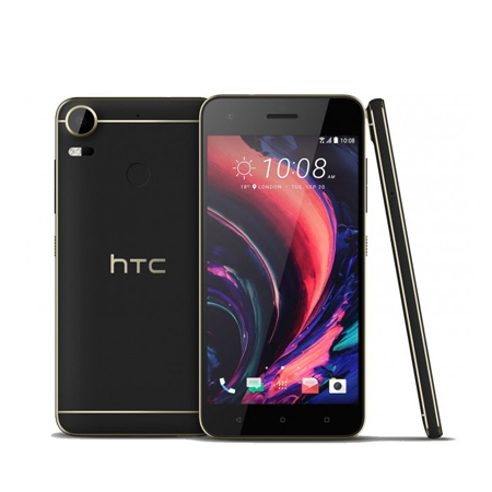 HTC Desire 10 Pro (64GB, 4GB RAM, 5.5 inches, Dual SIM, 4G LTE) Stone Black