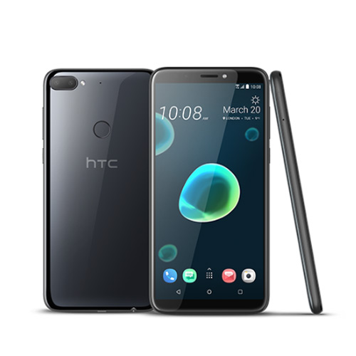 HTC Desire 12+ Dual SIM 32GB, 3GB RAM, 4G LTE (Black)