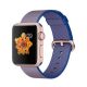 Apple Watch (MMFP2) 42mm Rose Gold Aluminum Case with Royal Blue Woven Nylon