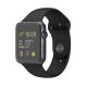 Apple Watch Mj3t2 -42mm Silver Aluminum Case with Black Sport Band