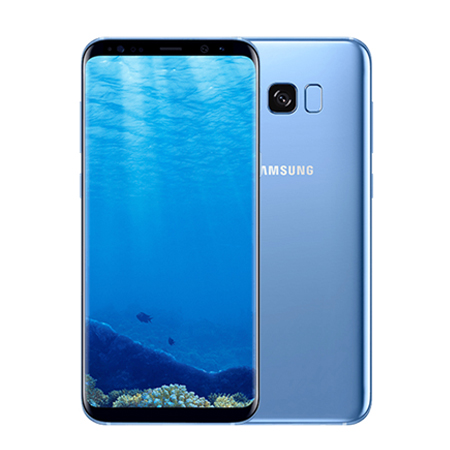 Samsung Galaxy S8 - 64GB, Dual SIM, 4G LTE (Coral Blue)