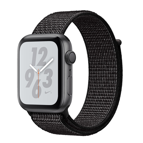 Apple Watch Nike+ Series 4 GPS (40mm) MU7G2 Space Gray Aluminum Case with Black Nike Sport Loop