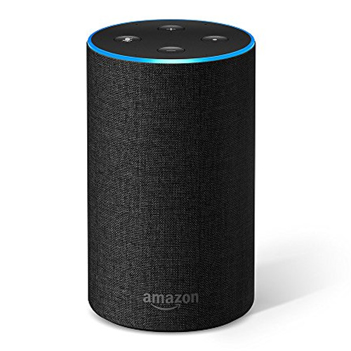 Amazon Echo 2nd Generation Smart Speaker with Alexa – Black