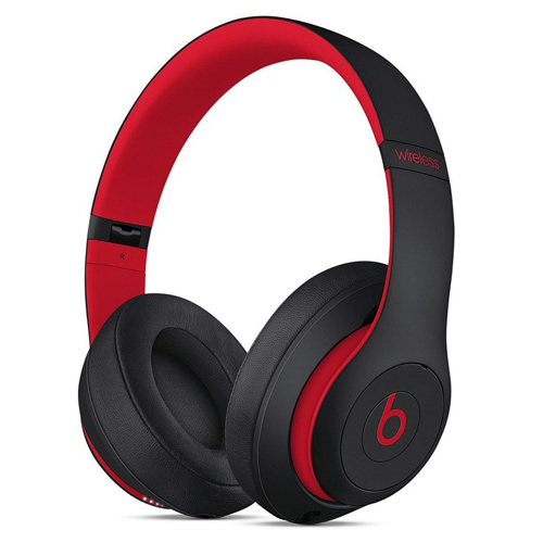 Beats Studio3 Wireless Over ear Headphones (Defiant Black-Red)