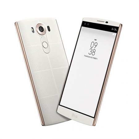 LG V10 32GB 5.7 inches, 4G LTE (Luxe White)