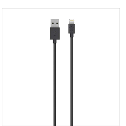 Belkin Lightning to USB ChargeSync Cable Black