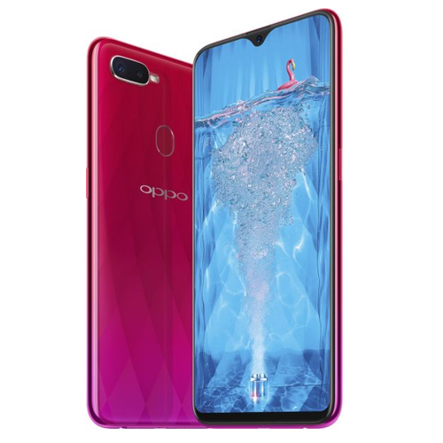 Oppo F9 Dual SIM - 64GB, 4GB, 4G LTE Red